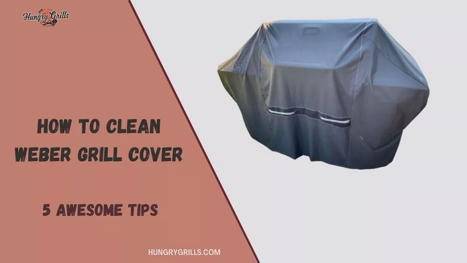 How to clean weber grill cover