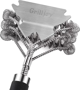 GRILLJOY 18 inch Grill Cleaning Brush Bristle Free