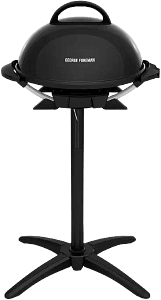 George Foreman Indoor-Outdoor Electric Grill, 15-Serving, black