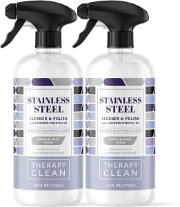 Therapy Stainless Steel Cleaner Polish - 16 ounces (2 Pack)