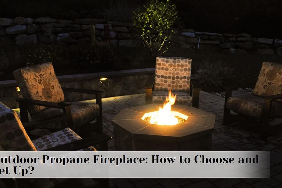 Outdoor Propane Fireplace