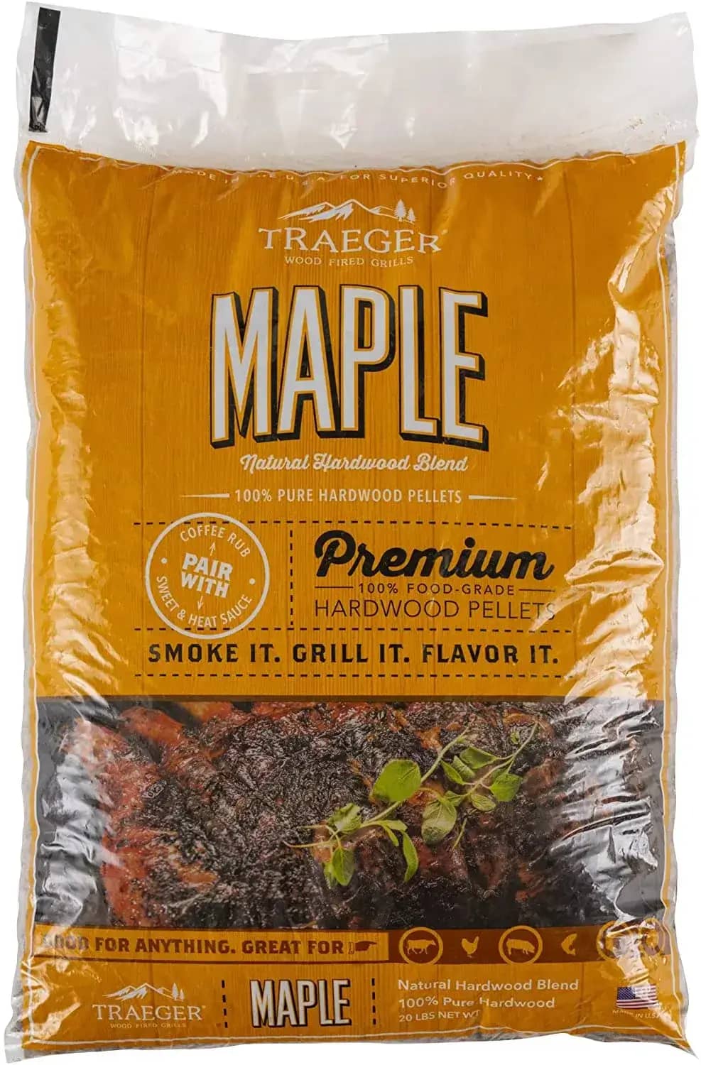 Traeger Grills Maple Wood Pellet